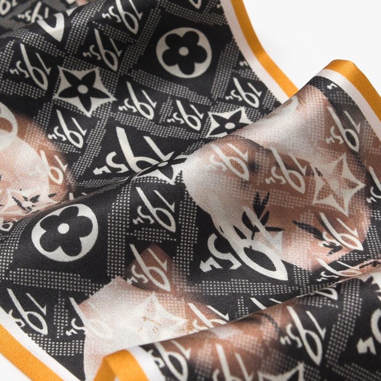 personalisierter Polyester-Twilly, maßgeschneiderter Schaldruck, Bandana-Hersteller Großhändler